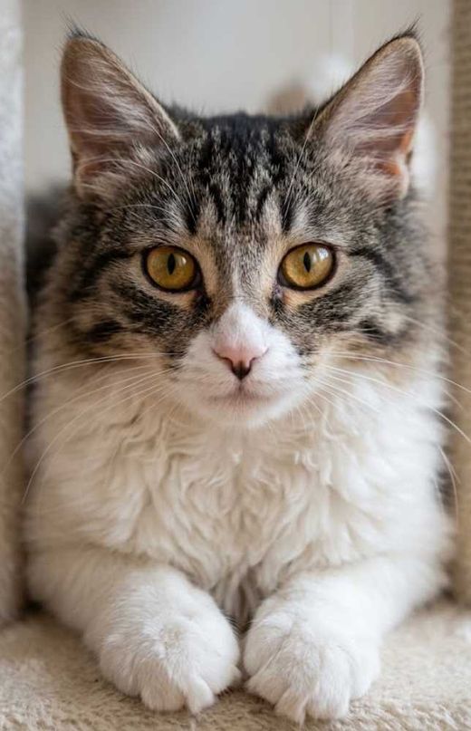 Maine Coon, blue classic-tabby und w